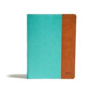 Csb Tony Evans Study Bible, Teal 