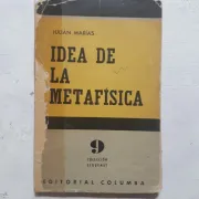 Idea de la metafisica (in Spanish)