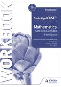 Cambridge Igcse Core and Extended Mathematics Workbook Fifth Edition: Hodder Education Group (en Inglés)