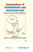 Constructions of Remembering and Metacognition (en Inglés)