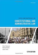 Cases and Materials on Constitutional and Administrative law (en Anglais)