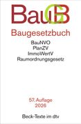 Baugesetzbuch: mit Immobilienwertermittlungsverordnung, Baunutzungsverordnung, Planzeichenverordnung, Raumordnungsgesetz, Raumordnungsverordnung. Textausgabe. Rechtsstand: 4. November 2025 (en Alemán)