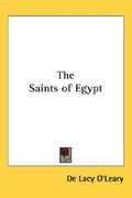 the saints of egypt (en Inglés)