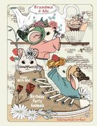 Color With Me! Grandma & Me: Birthday Party Animals