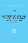 Distribution Modulo one and Diophantine Approximation (Cambridge Tracts in Mathematics) (en Inglés)
