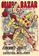 Carnet Blanc Affiche Jouets Grand Bazar (BNF Affiches)