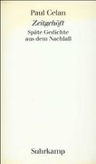 Zeitgehöft: Späte Gedichte aus dem Nachlaß