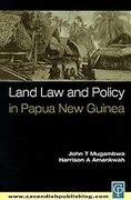 land law & policy in papua new guinea (en Inglés)