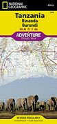 Tanzania, Rwanda, Burundi: Travel Maps International Adventure Map (en Inglés)