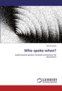 who spoke when? (en Inglés)