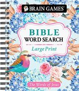 Brain Games - Large Print Bible Word Search: The Words of Jesus (Brain Games - Bible) (en Inglés)