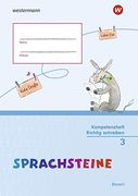 Sprachsteine Sprachbuch 3. Kompetenzheft Richtig Schreiben. Bayern: Ausgabe 2014 (en Alemán)
