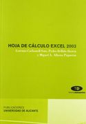 hoja de cálculo excel 2003