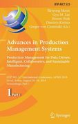 Advances in Production Management Systems. Production Management for Data-Driven, Intelligent, Collaborative, and Sustainable Manufacturing: Ifip Wg 5 (en Inglés)