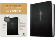 Biblia de Margen Amplio Ntv Con Filament (Tapa Dura de Sentipiel, Cruz, Letra Roja)