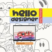 Hello Designer Colouring Book (en Inglés)