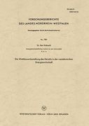 Die Wettbewerbsstellung des Heizöls in der Westdeutschen Energiewirtschaft (Forschungsberichte des Landes Nordrhein-Westfalen) (en Alemán)