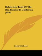 habits and food of the roadrunner in california (1916)