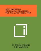 southwestern historical quarterly, v64, no. 2, october, 1960 (en Inglés)