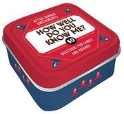 Chronicle Books After Dinner Amusements: How Well do you Know Me? 50 Questions for Family and Friends (Dinner Party Gifts, Games for Adults, Games for Dinner Parties) (en Inglés)