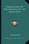 translation of the sanhita of the sama veda