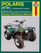 Haynes M2302 Polaris atv 250 500Cc, '85'97 ( Repair Manuals), Black (Haynes Repair Manuals) (en Inglés)