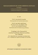 Vorgänge in der Grenzschicht zwischen feuerfestem Material und Glas bzw. Schlacke (Forschungsberichte des Landes Nordrhein-Westfalen)