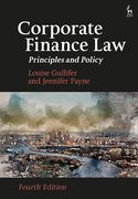 Corporate Finance Law: Principles and Policy (en Inglés)