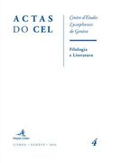 FILOLOGIA E LITERATURA – ACTAS DO CEL, N.4