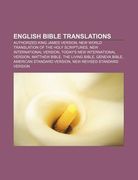 english bible translations: authorized king james version, new world translation of the holy scriptures, new international version (en Inglés)