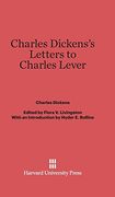 Charles Dickens's Letters to Charles Lever 