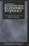 essays in transportation economics and policy
