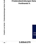 Friedensbestrebungen Kaiser Ferdinands ii. (en Alemán)