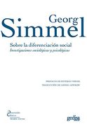 Sobre la Diferenciación Social (Dimensión Clásica. Teoría Social. )