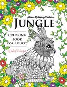 Jungle coloring book: An Animals Adult coloring Book (en Inglés)