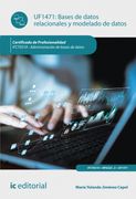LIBROS DE BASES DE DATOS RELACIONALES Y MODELADO DE DATOS. IFCT0310