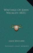 writings of john wickliff (1831) (en Inglés)