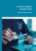 La firma digital. IFCM012PO
