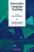 Interactive Language Teaching (Cambridge Language Teaching Library) (en Inglés)