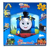 Thomas all Engines go my First Puzzle Book - Jigsaw Puzzles for Kids, 10-Page Board Book, 5 Puzzles to Enjoy (en Inglés)