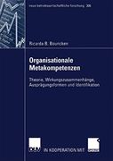 Organisationale Metakompetenzen: Theorie, Wirkungszusammenhänge, Ausprägungsformen und Identifikation (en Alemán)