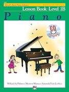 Alfred's Basic Piano Library Lesson Book,1b: Book & cd (Alfred's Basic Piano Library, bk 1b) (en Inglés)