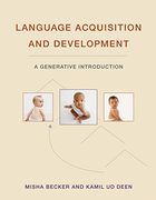 Becker, m: Language Acquisition and Development (The mit Press) (en Inglés)