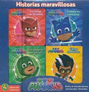 Pj Mask 4 Libros