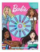 CRAYONES CREATIVOS BARBIE (in Spanish)