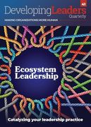 Developing Leaders Quarterly: Ecosystem Leadership (Dlq) (en Inglés)