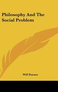 philosophy and the social problem (en Inglés)