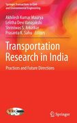 Transportation Research in India: Practices and Future Directions (en Inglés)