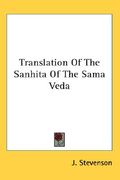 translation of the sanhita of the sama veda (en Inglés)