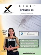 Ceoe Osat Spanish 19 Teacher Certification Test Prep Study Guide (en Inglés)